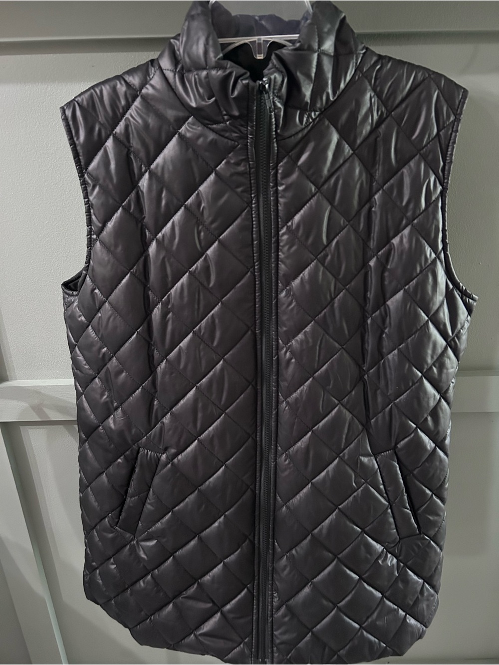 Women’s Quilted Puffer Vest - Black